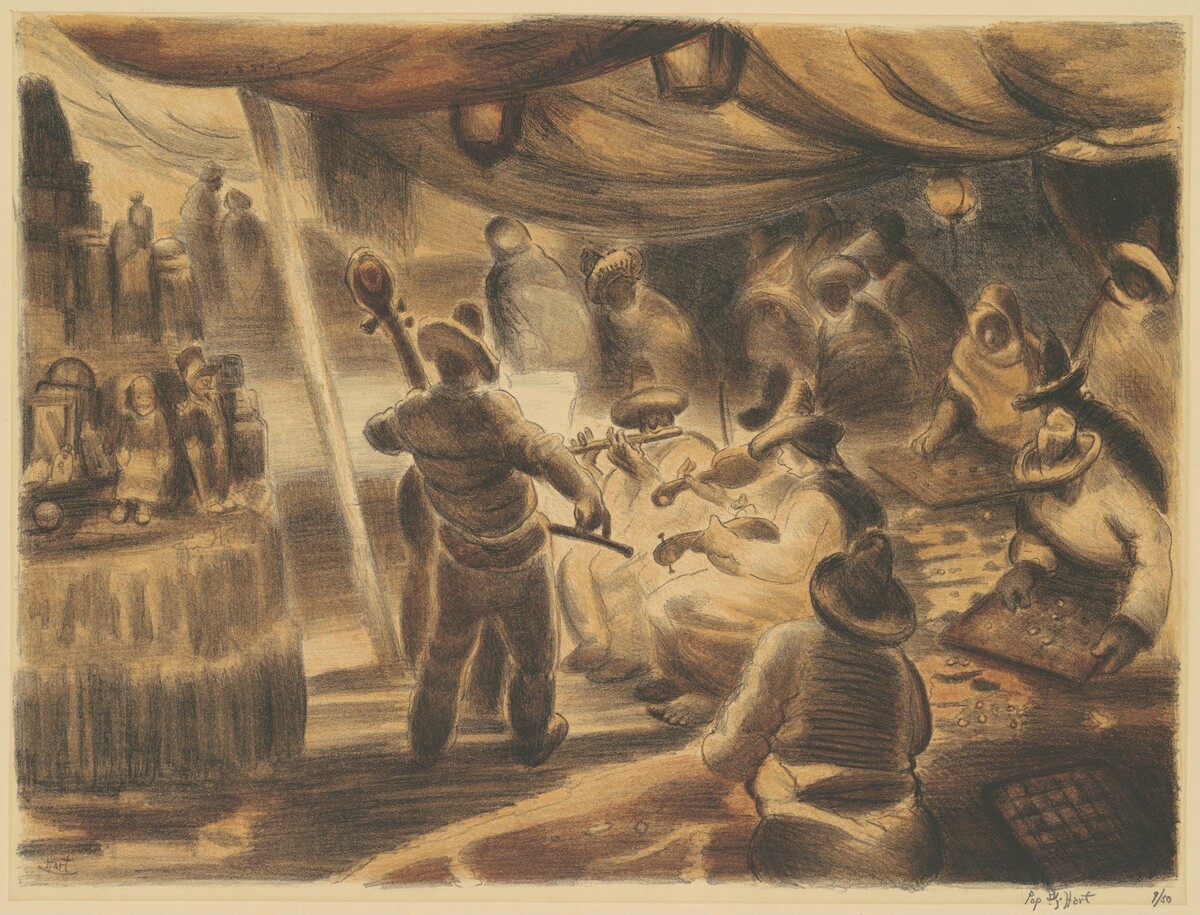 Mexican Orchestra by George Overbury (Pop) Hart