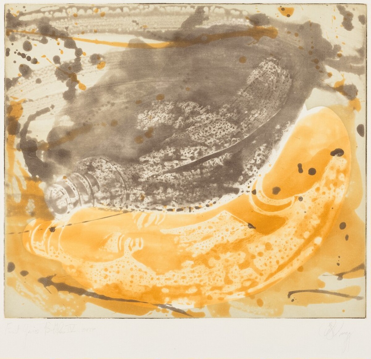 Fruit Juice Bottles IV, State 1 by Tony Cragg
