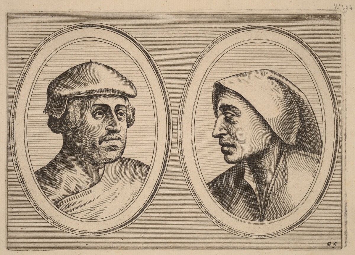 "Oprechte Lammert" and "Deughdighe Geertruyd" by Johannes and Lucas van Doetechum after Pieter Bruegel the Elder