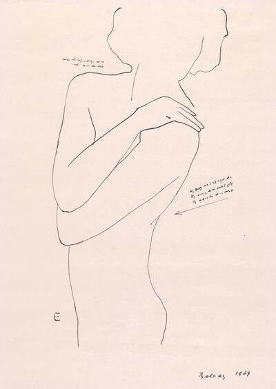 Study for "Bashful Girl"