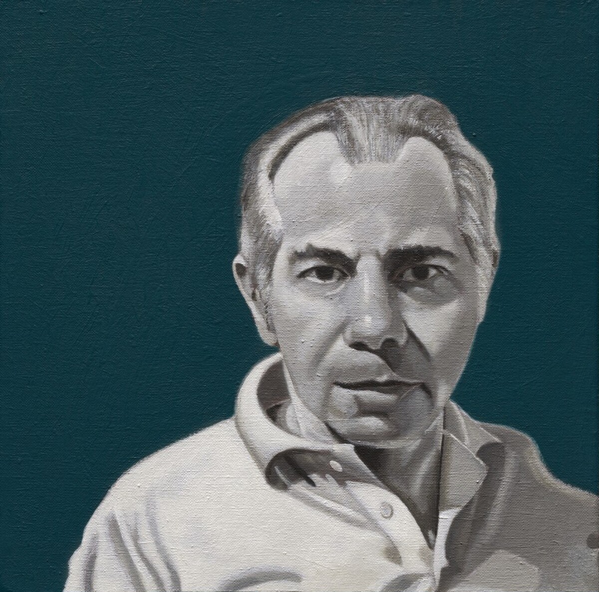 Collected Collector (Portrait of Herb) by Michael Vinson Clark