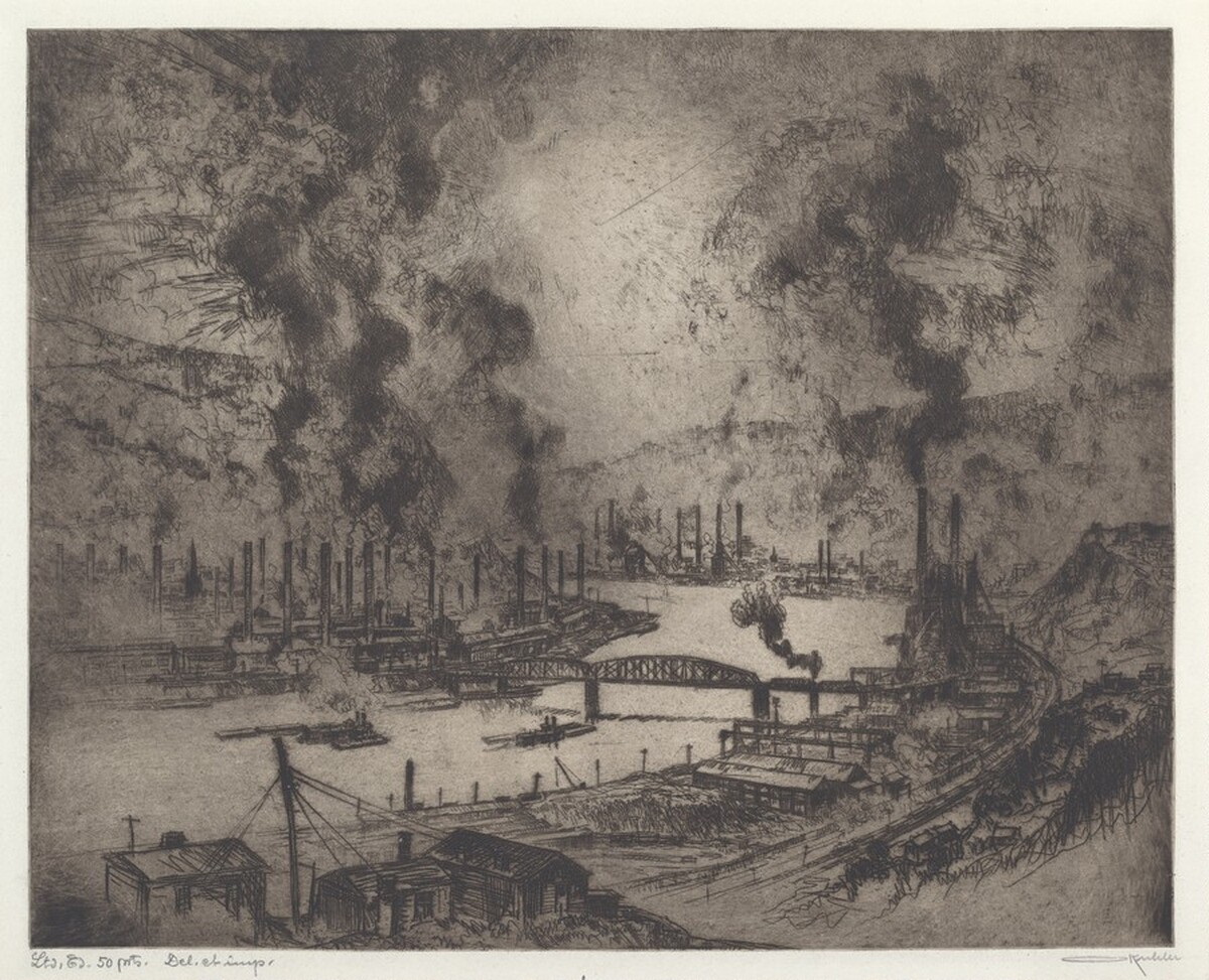 The Valley of Work by Otto August Kühler
