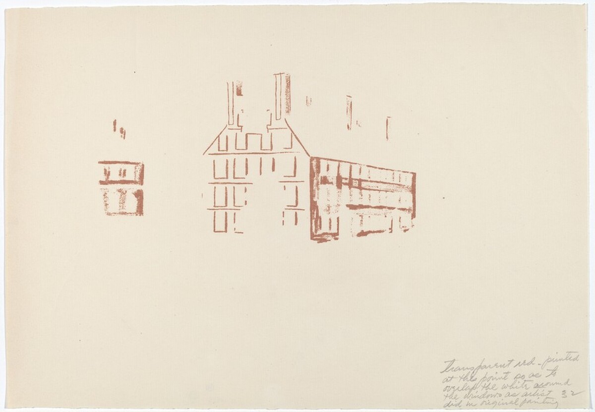 Massachusetts Hall, Harvard College by after Jonathan Fisher