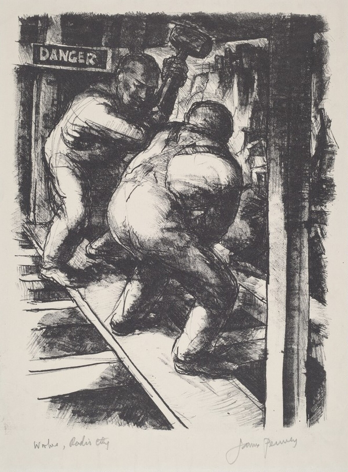 Workers, Radio City by James Penney