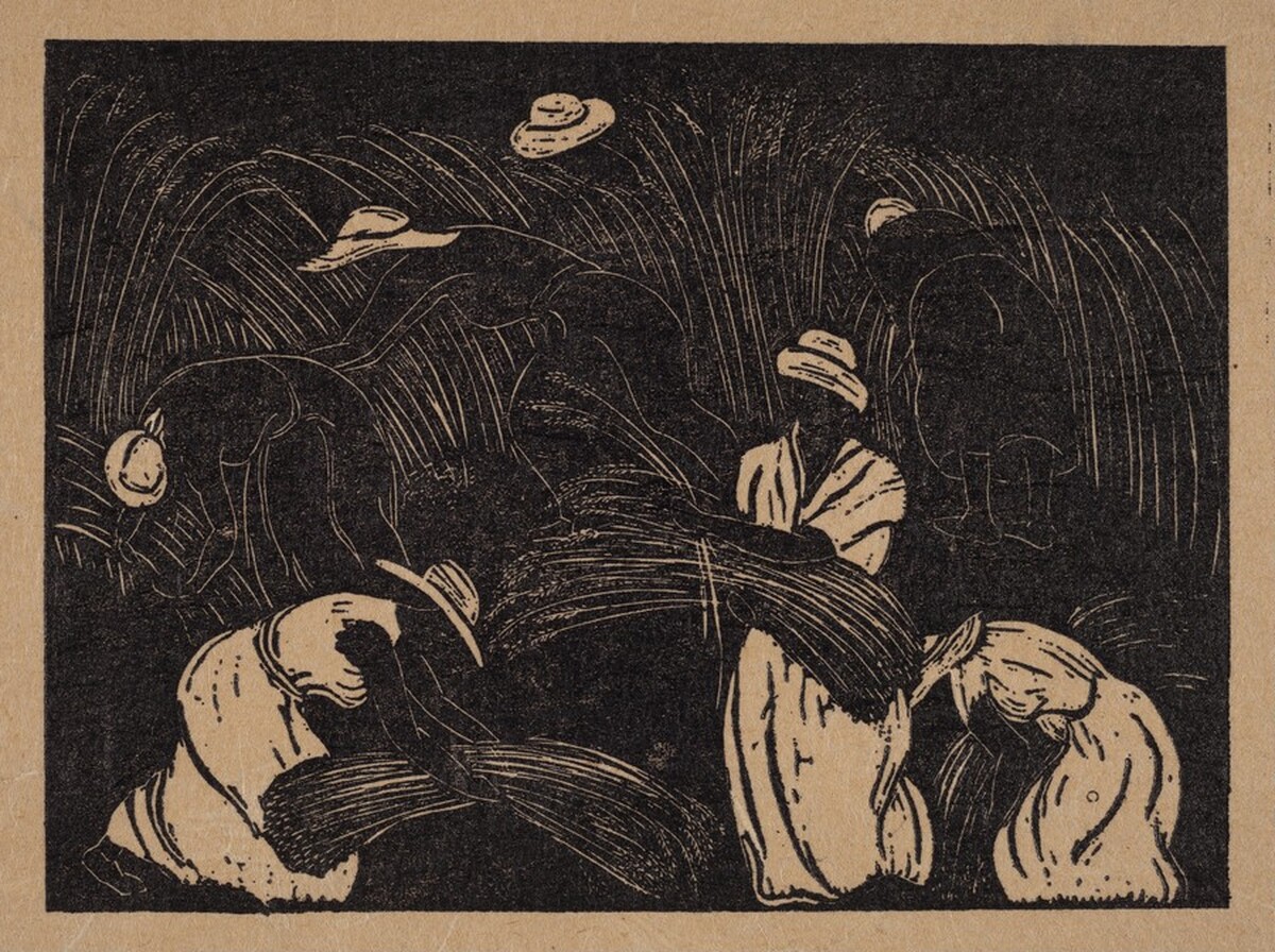 Harvesting Rice by Anna Heyward Taylor