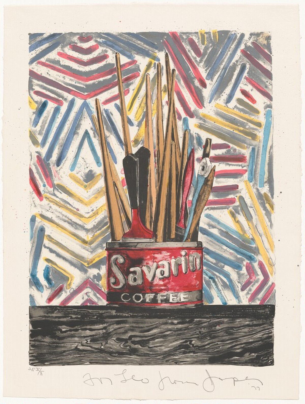Savarin [artist's proof] by Jasper Johns