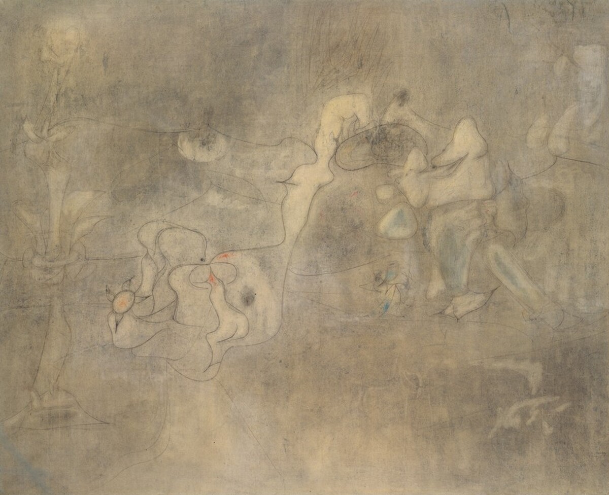 The Plow and the Song by Arshile Gorky