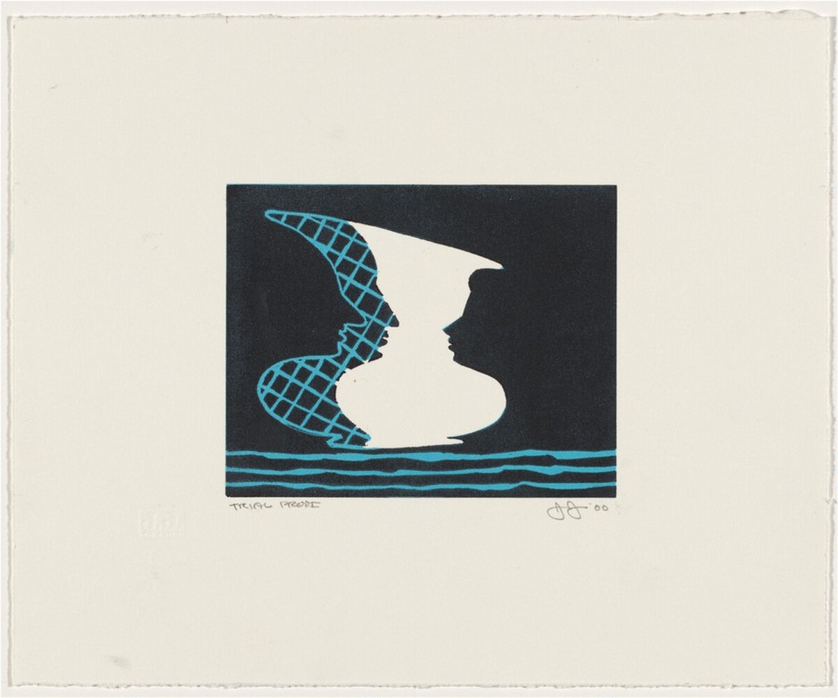 Untitled [trial proof] by Jasper Johns