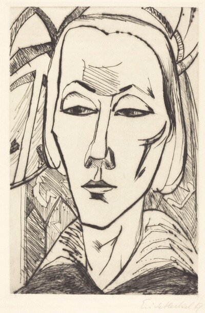 Head of a Young Girl (Madchenkopf)