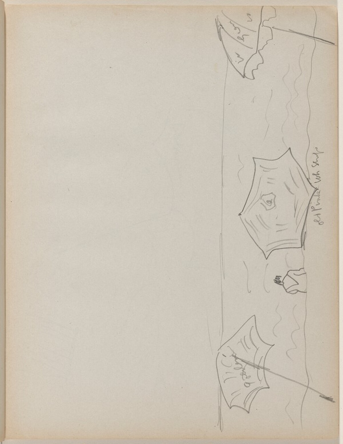 At the Beach by Milton Avery