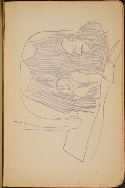 zwei Figuren in einer Loge (Two People in Box Seats) [p. 47]