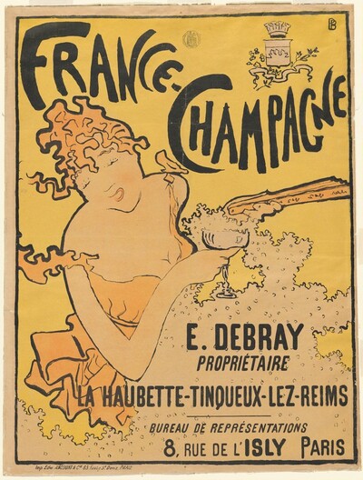 Poster for "France-Champagne"