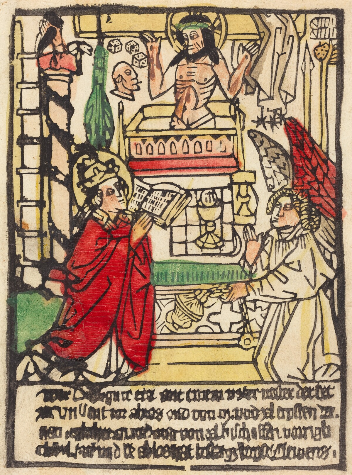 The Mass of Saint Gregory by German 15th Century
