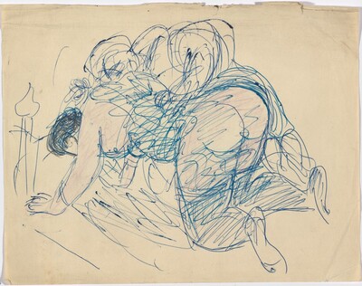 Kneeling Female Nude