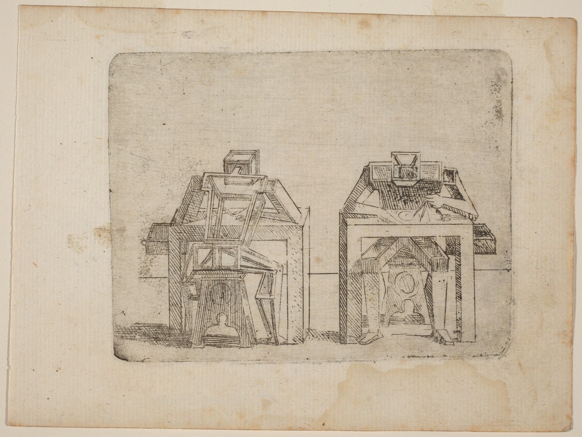From "Bizzarie di varie Figure" by Giovanni Battista Bracelli