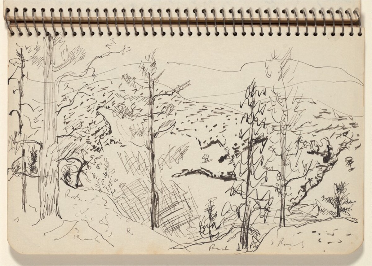 Vermont Landscape by Milton Avery