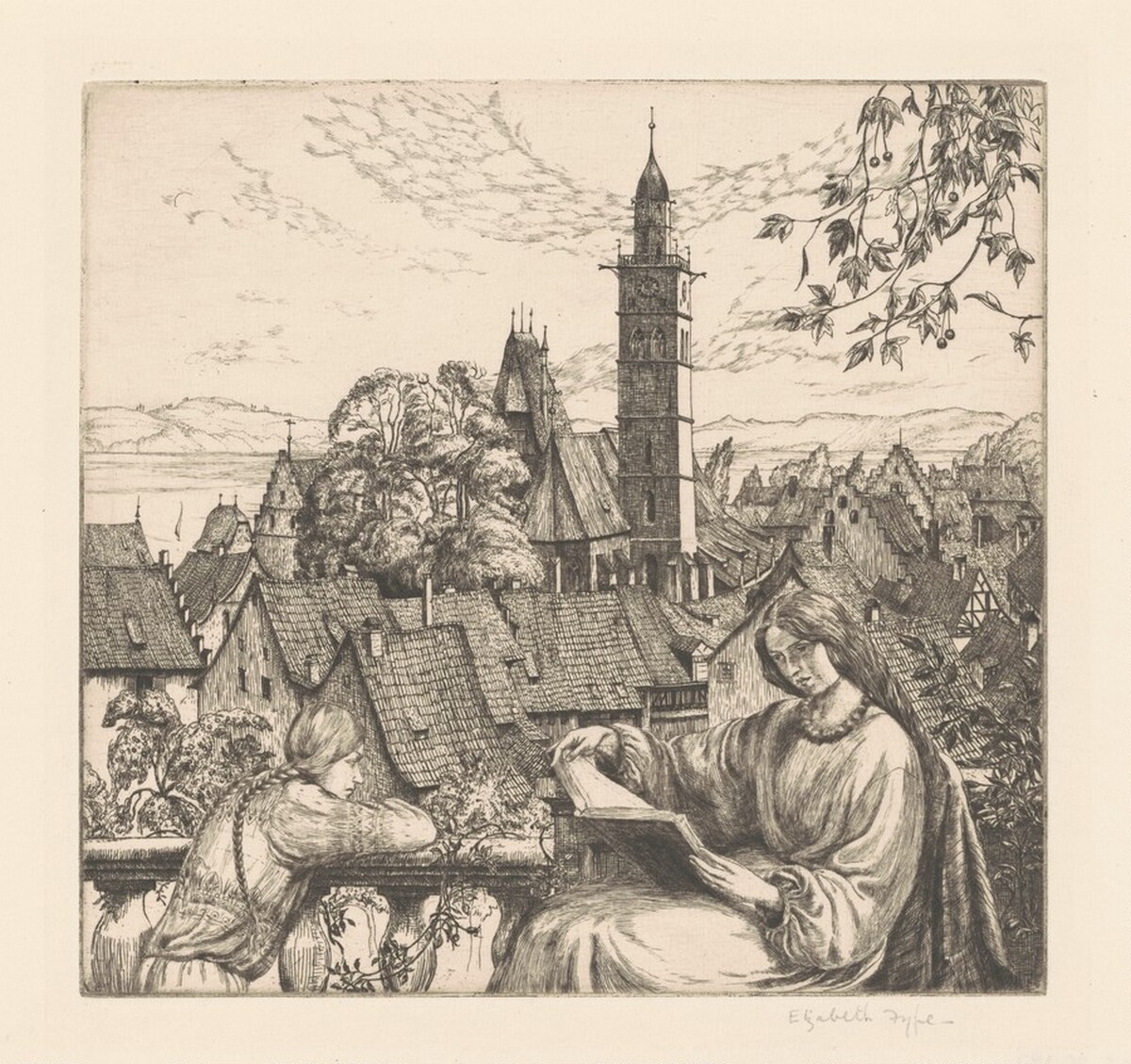 A Medieval Town by Elizabeth Fyfe
