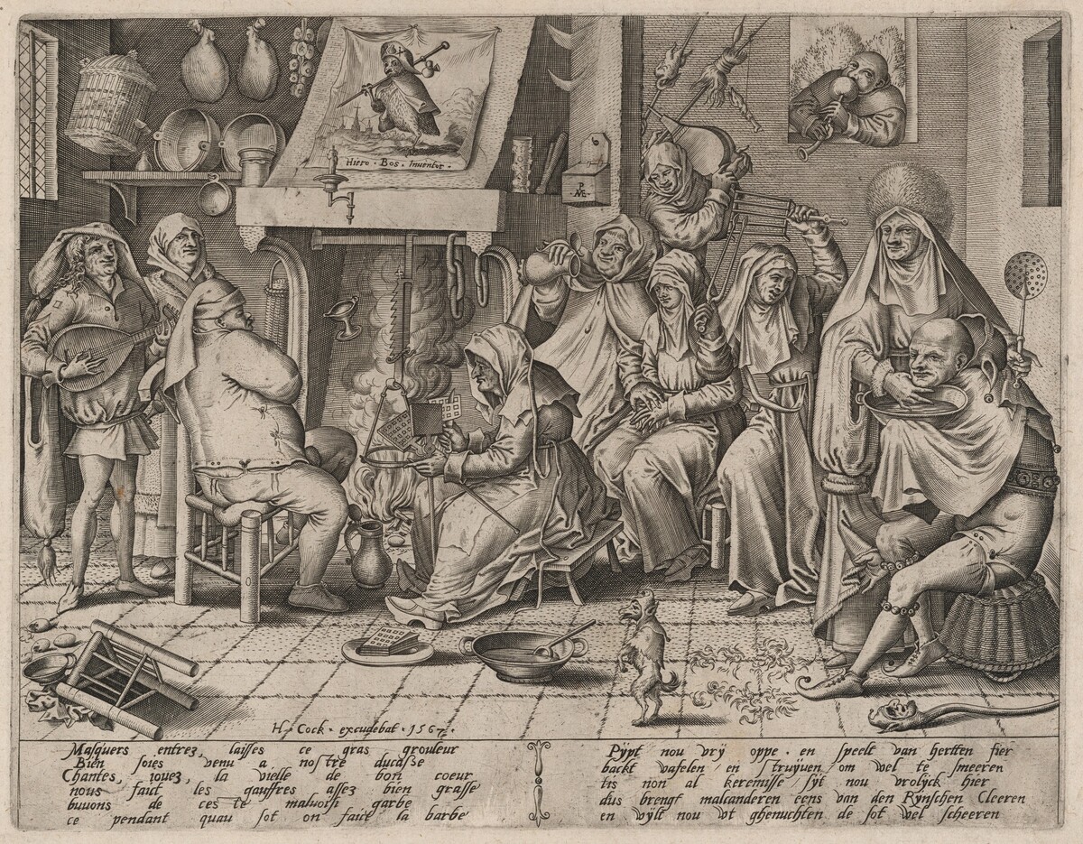 Shrove Tuesday by Pieter van der Heyden