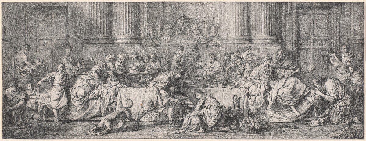 The Feast in the House of Simon by Pierre-Hubert Subleyras
