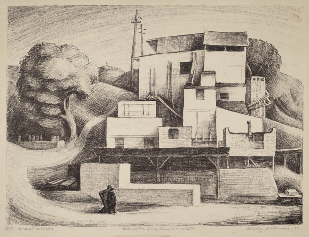 Cement Works by Dewey Albinson