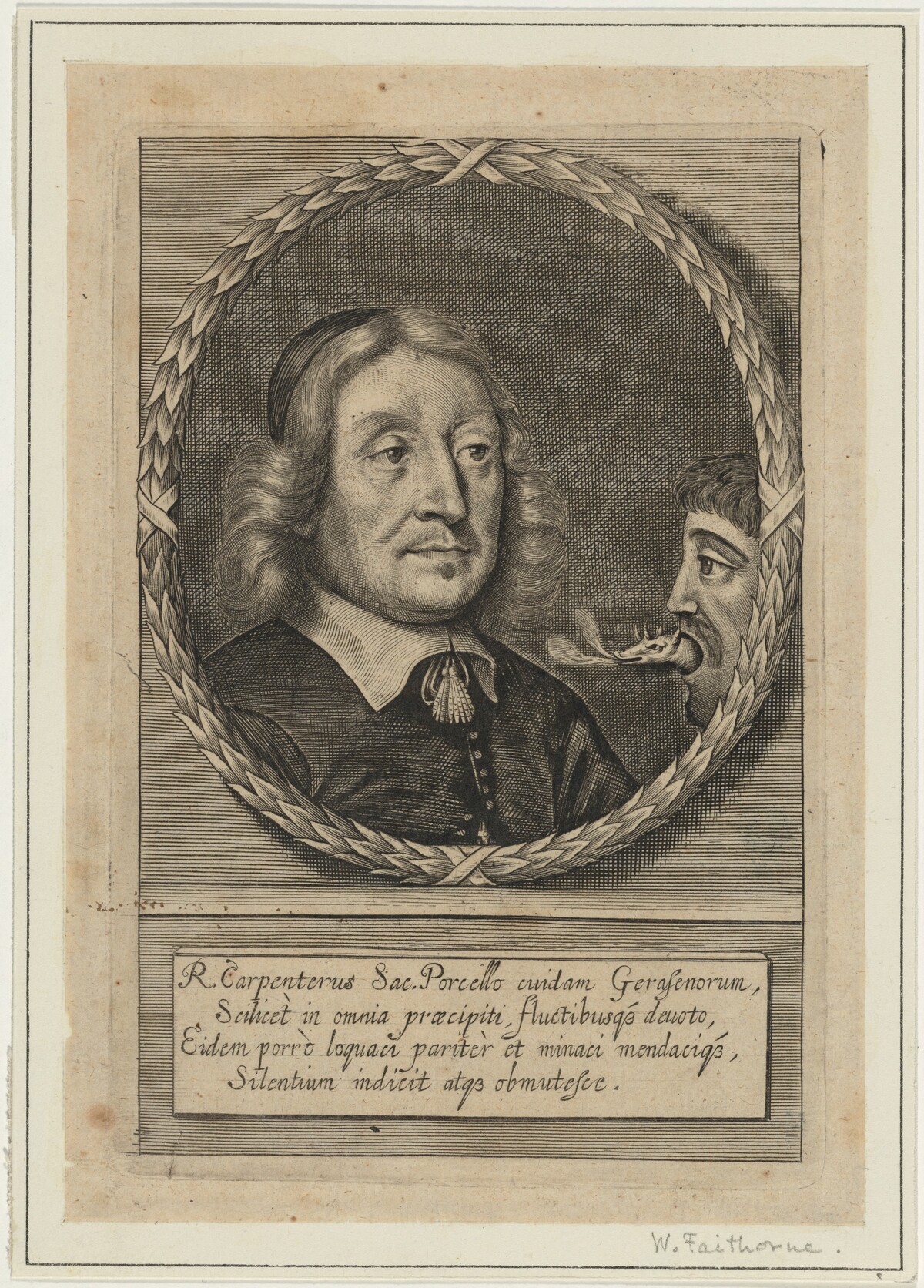 Richard Carpenter by William Faithorne