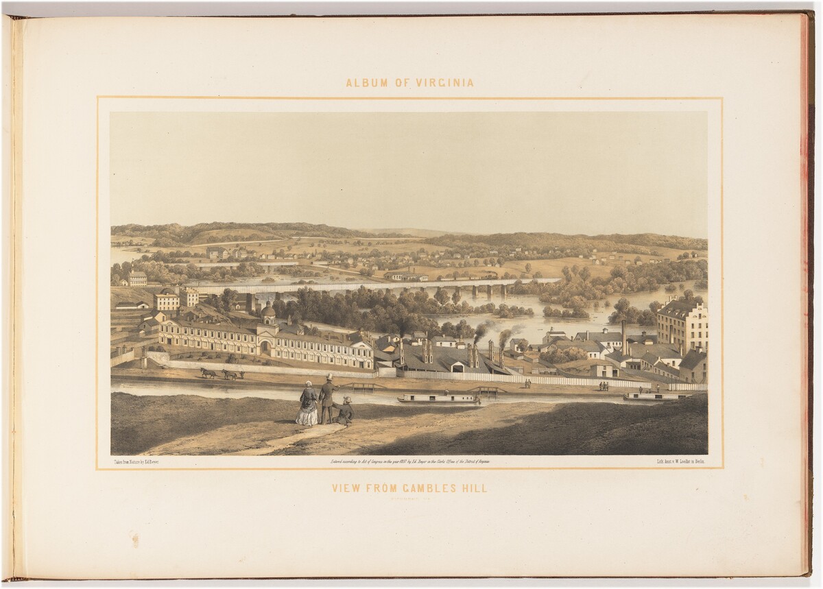 View from Gambles Hill by after Edward Beyer