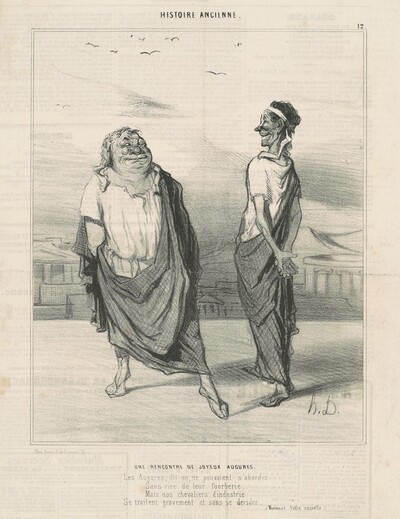 Une rencontre de jouyeauz augures