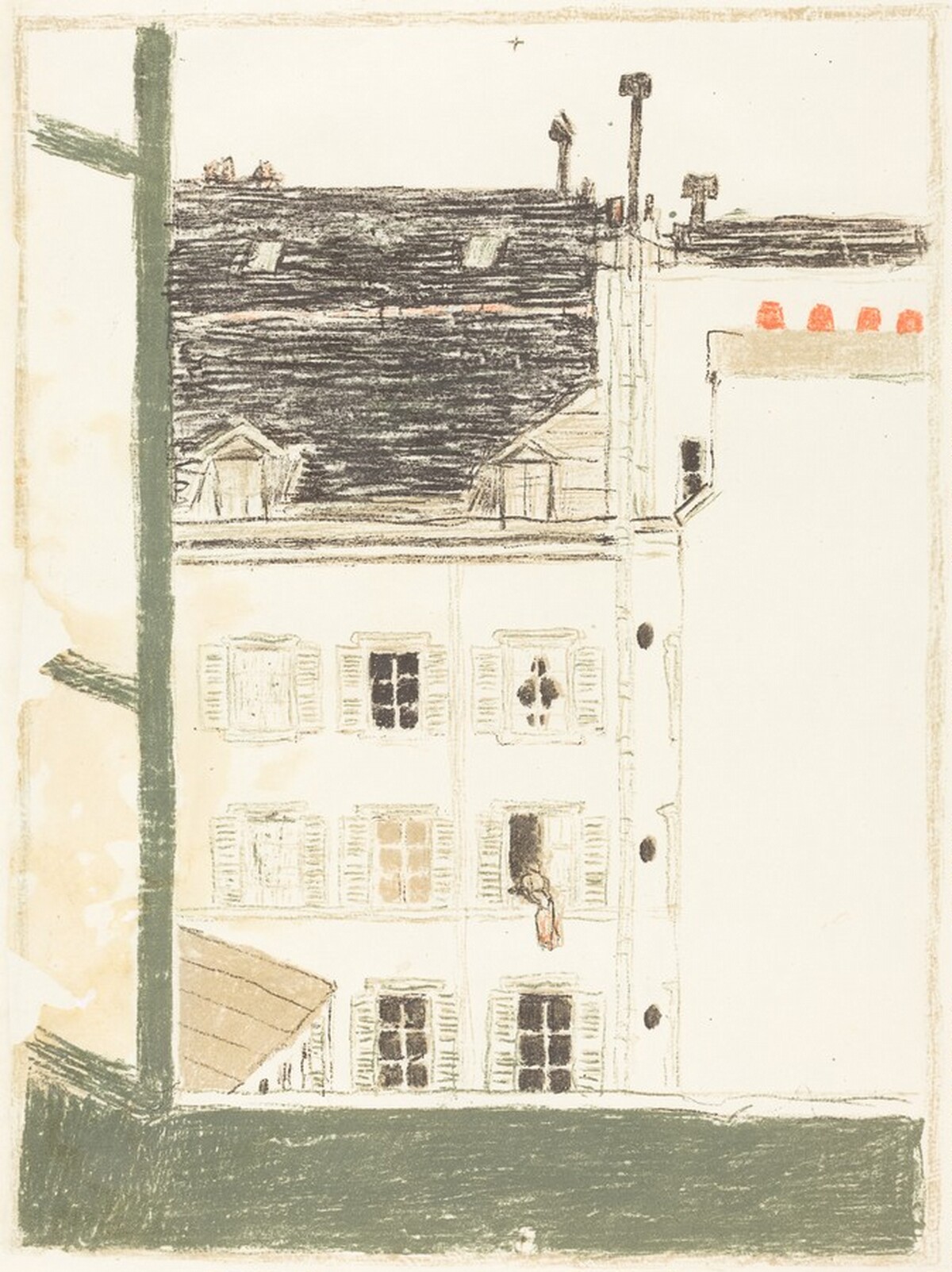 House in the Courtyard (Maison dans la cour) by Pierre Bonnard, Ambroise Vollard (publisher)