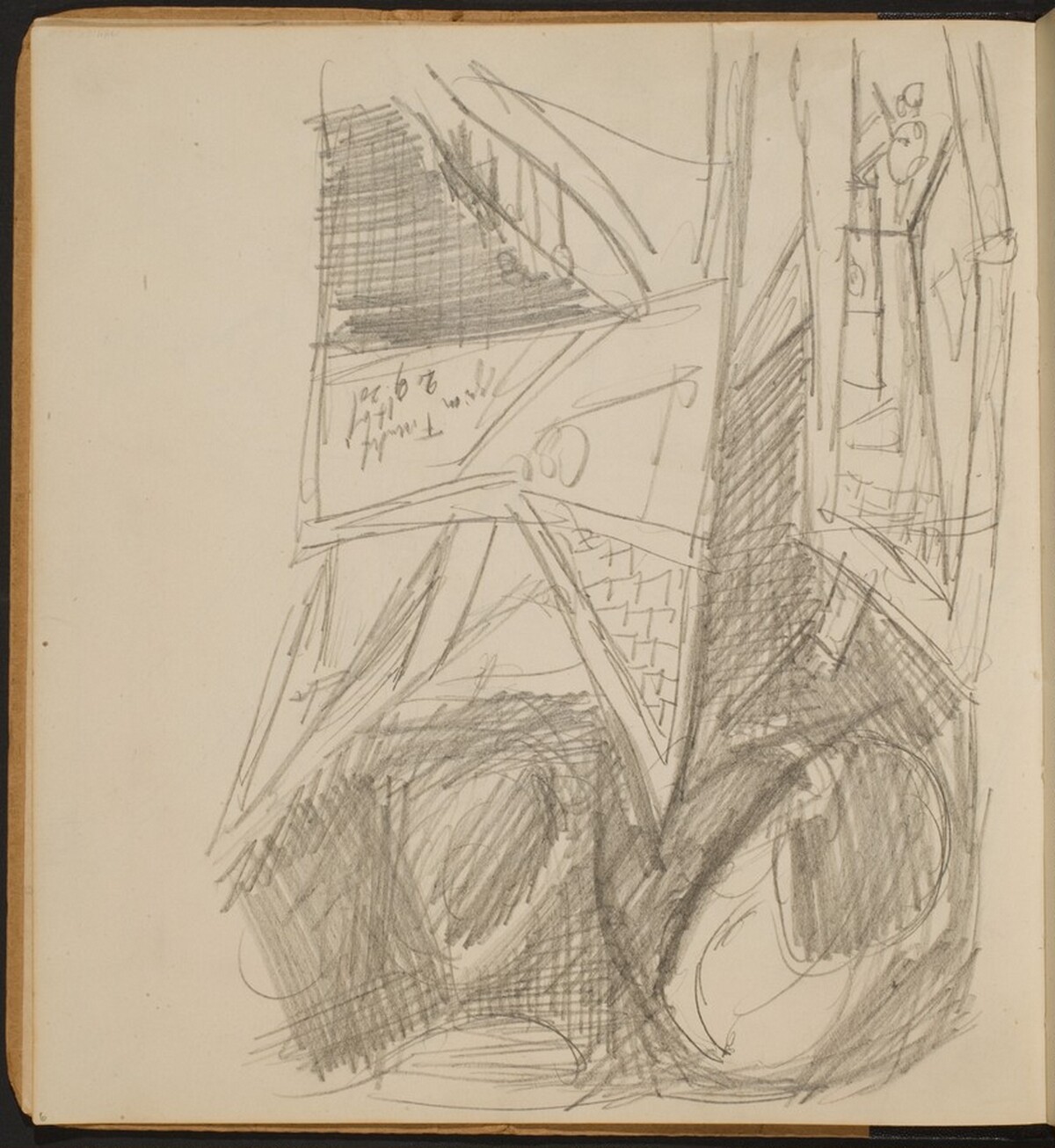 Nächtliche Stadtszene (Nocturnal City Scene) [p. 6] by Max Beckmann