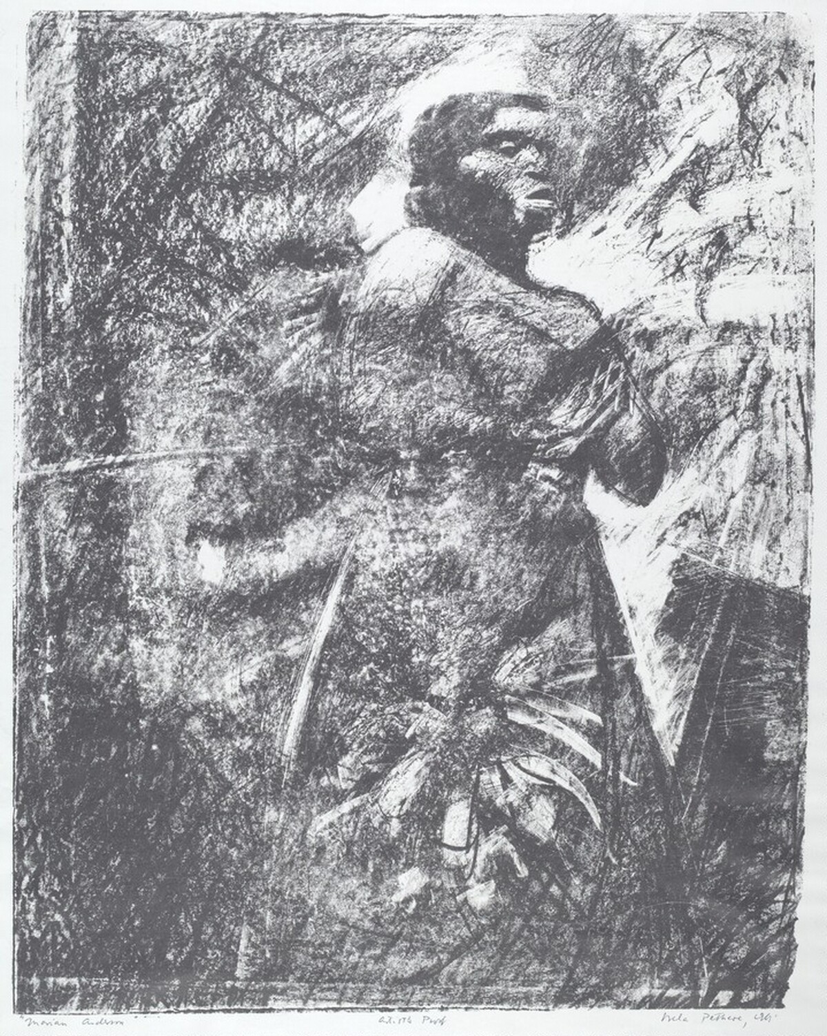 Marian Anderson by Bela Petheo