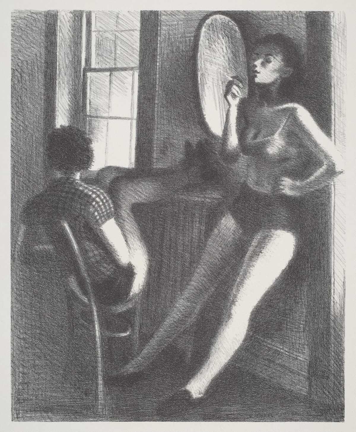 Dancers Resting by Raphael Soyer