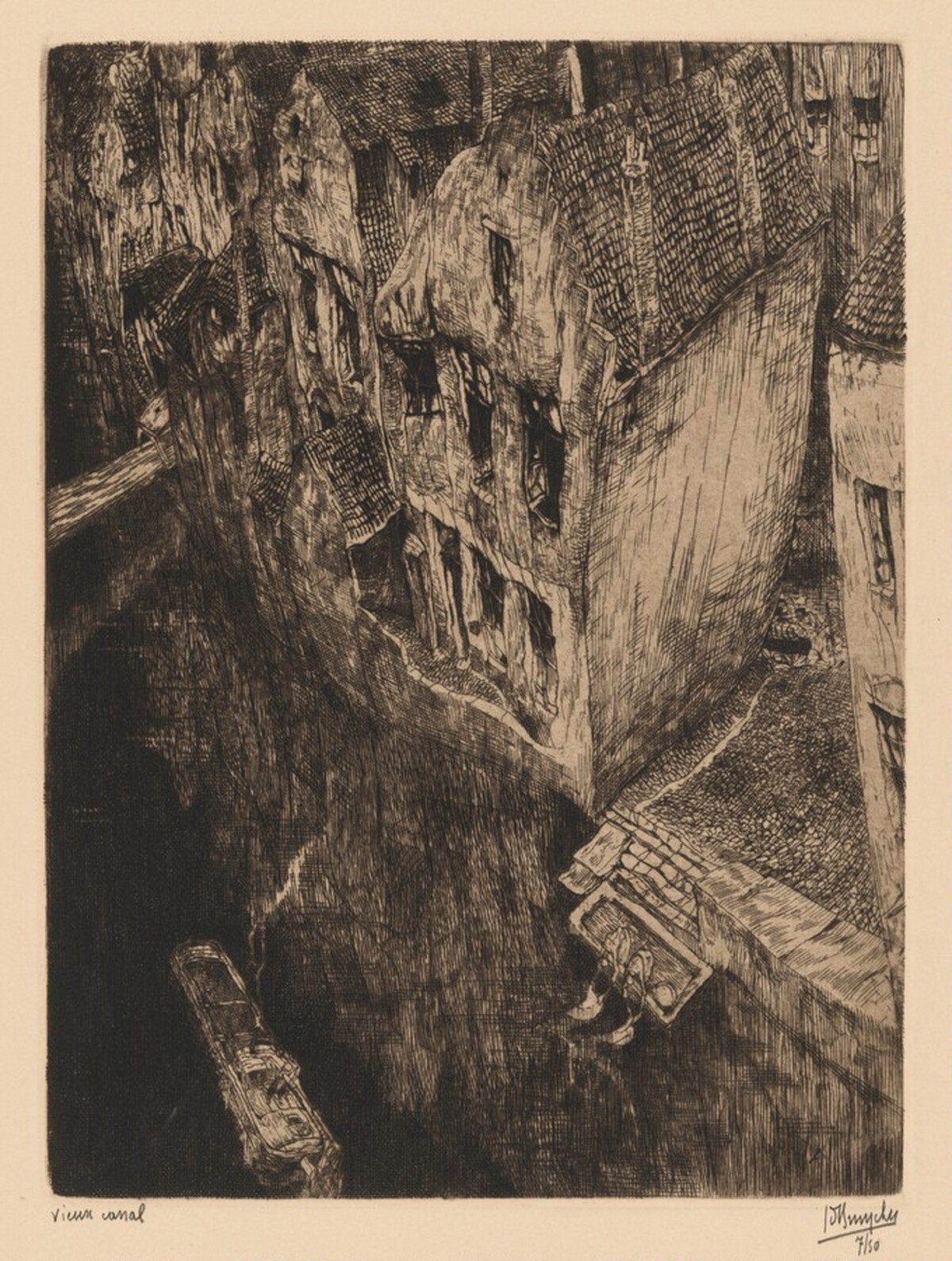 Vieux canal (Old Canal) by Jules de Bruycker