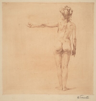 Nude with Outstretched Arm