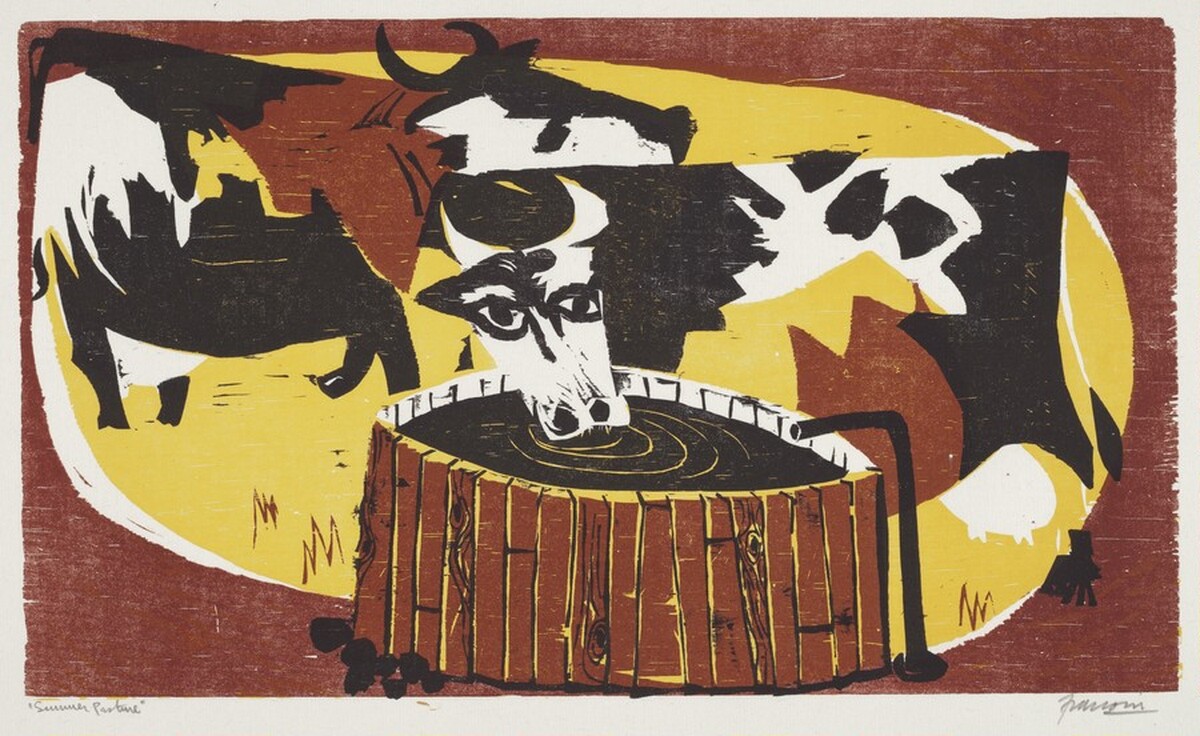 Summer Pasture by Antonio Frasconi