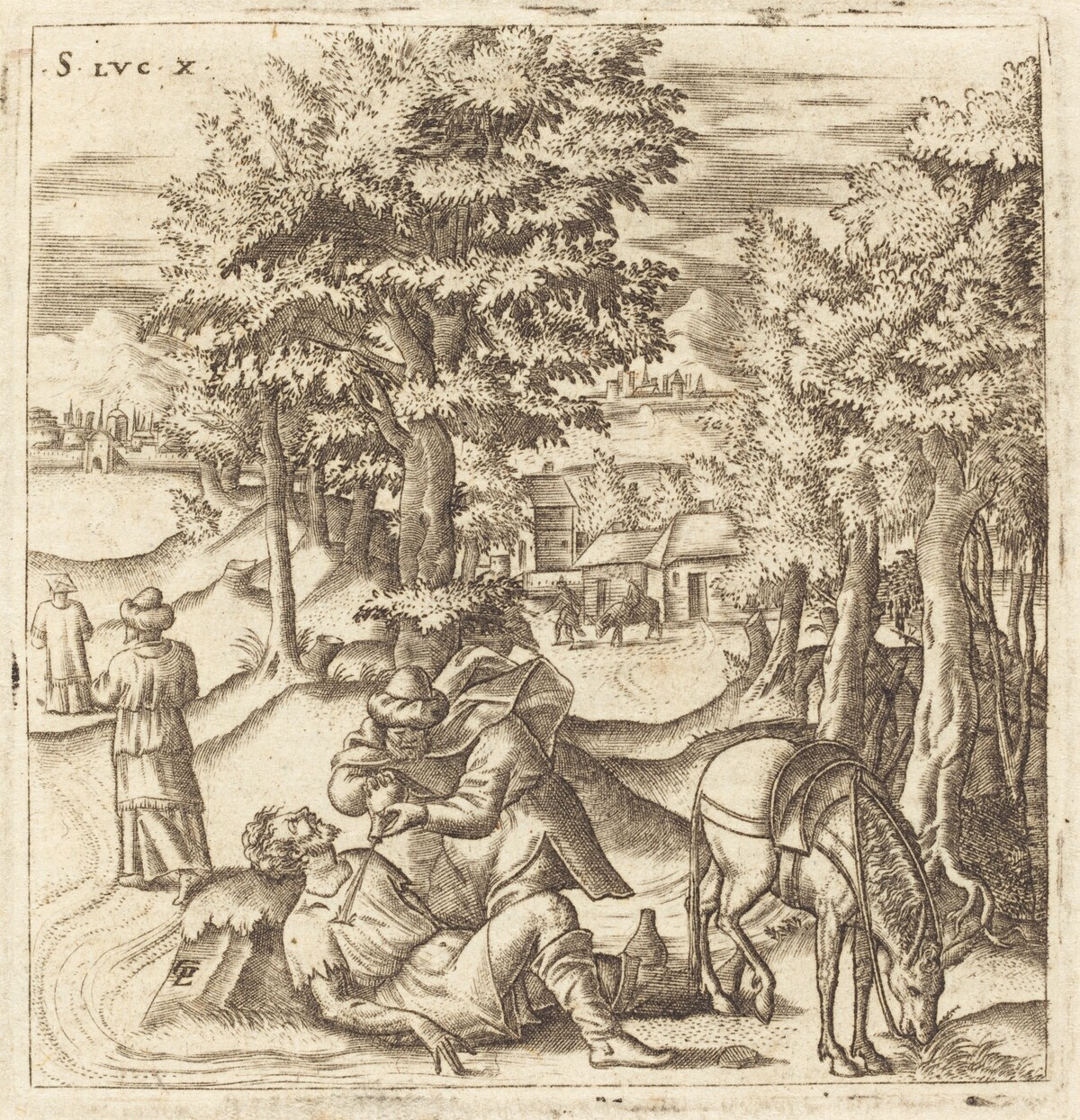 The Good Samaritan by Léonard Gaultier