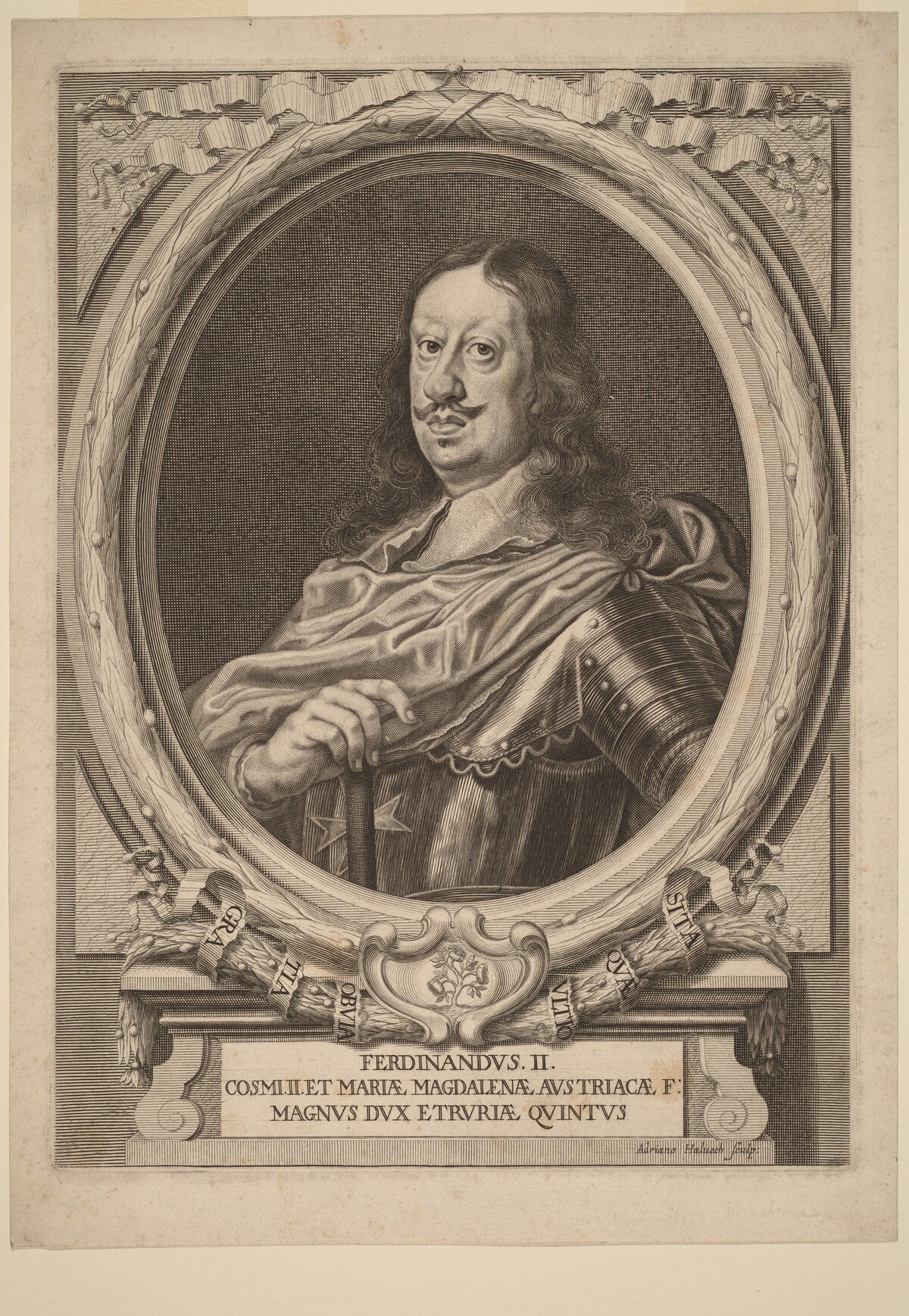 Ferdinando II, Grand Duke of Tuscany by Adriaen Haelwegh