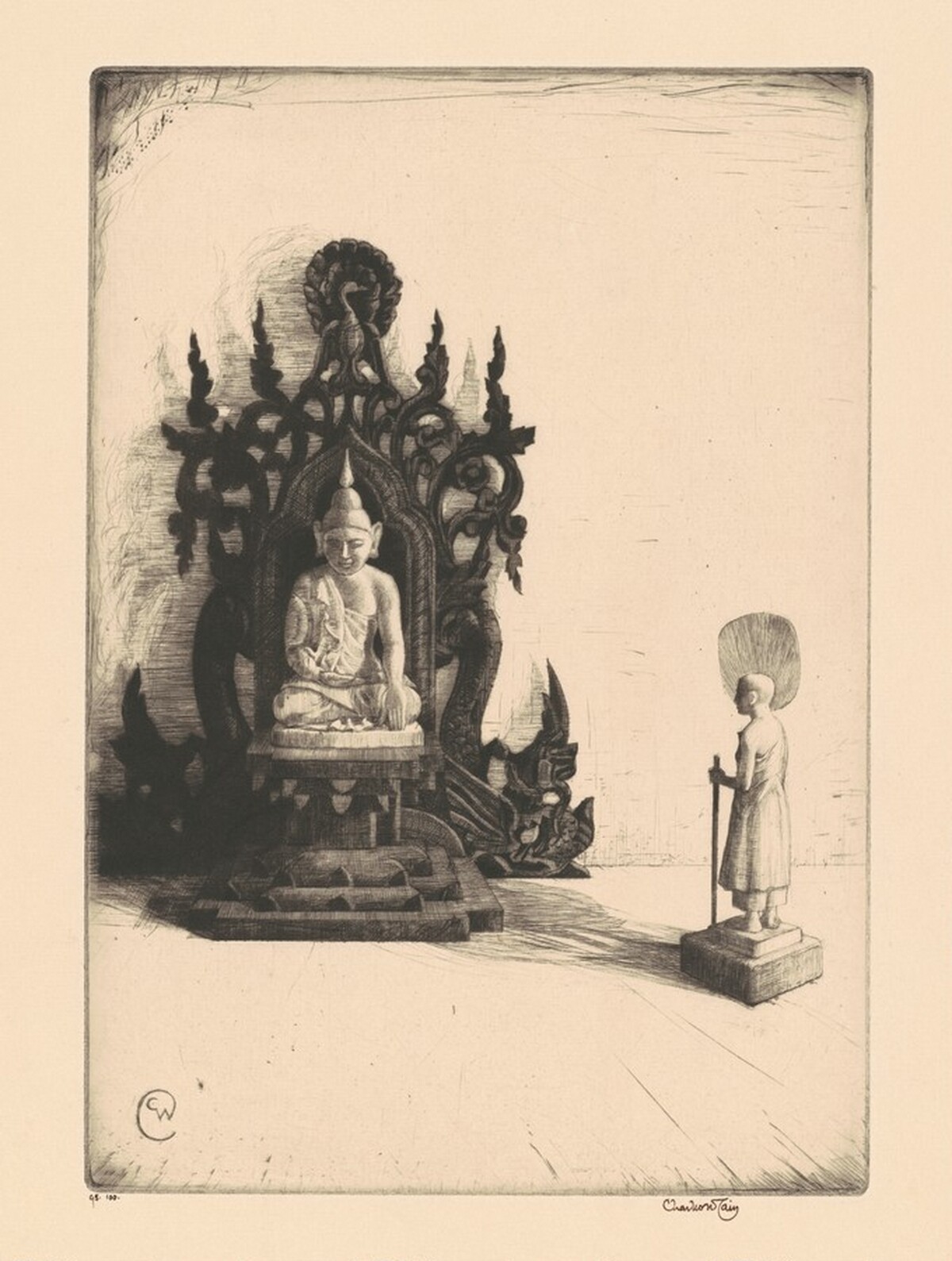 The Buddha by Charles William Cain