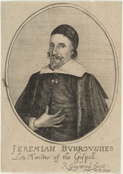 Jeremiah Burroughes, Puritan Divine