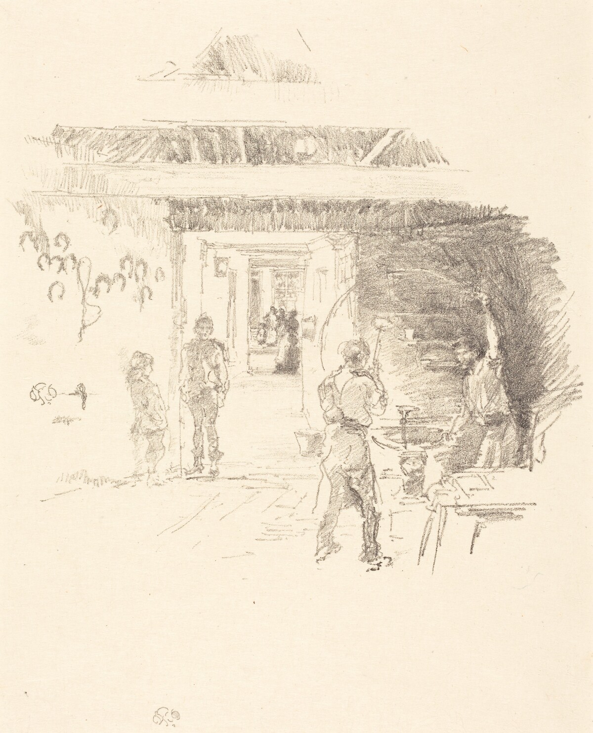 The Tyresmith by James McNeill Whistler