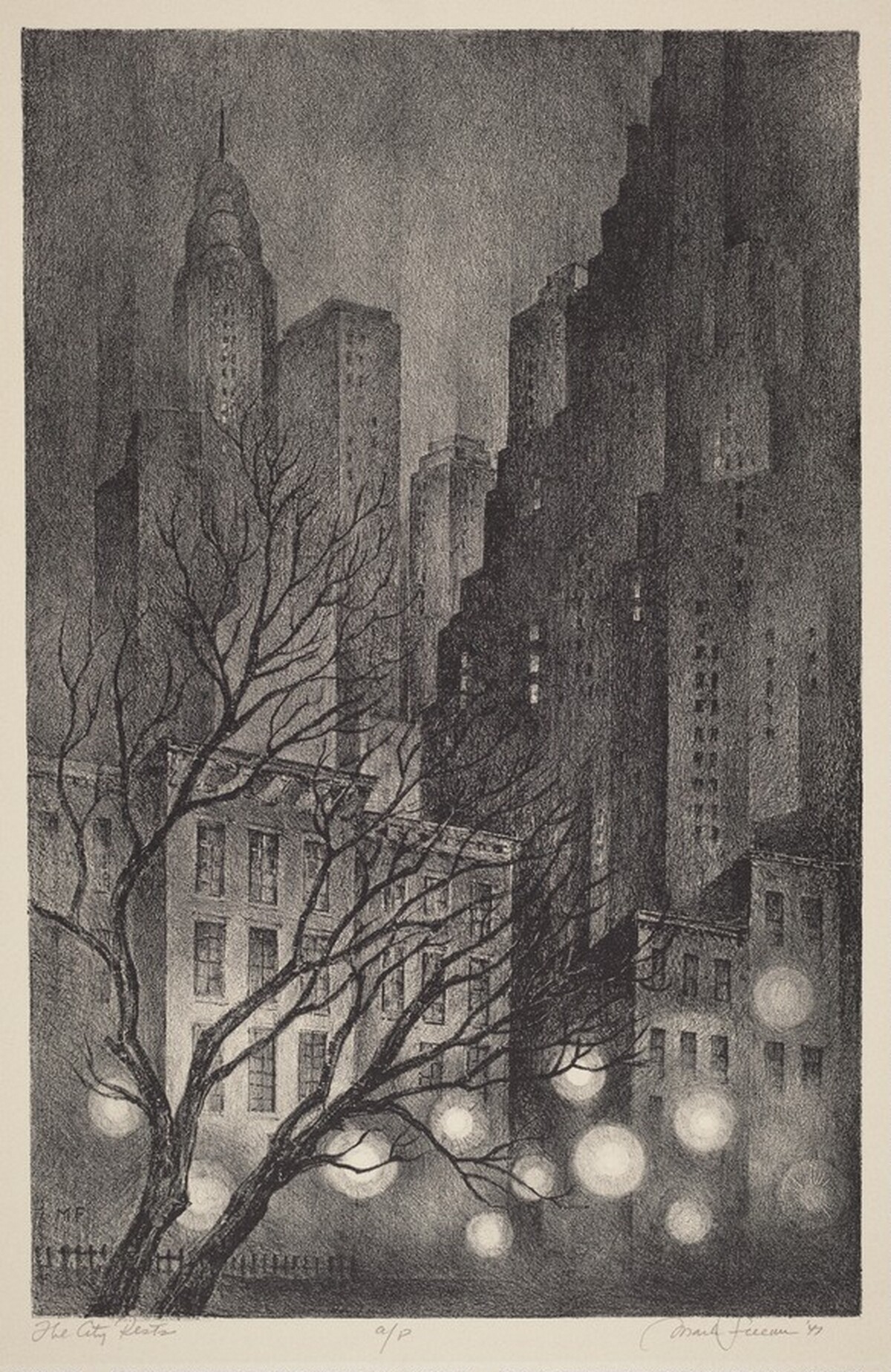 The City Rests by Mark Freeman