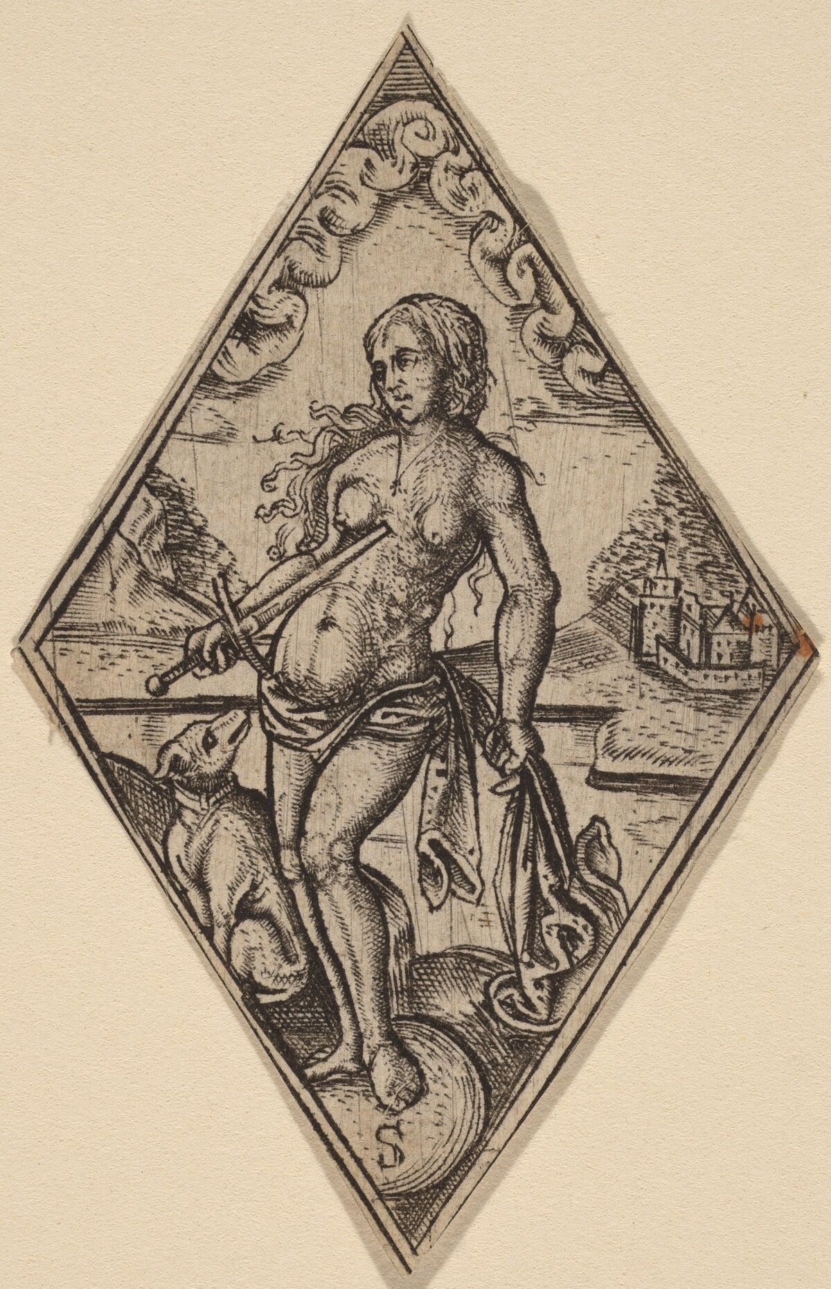 Lucretia by Master S