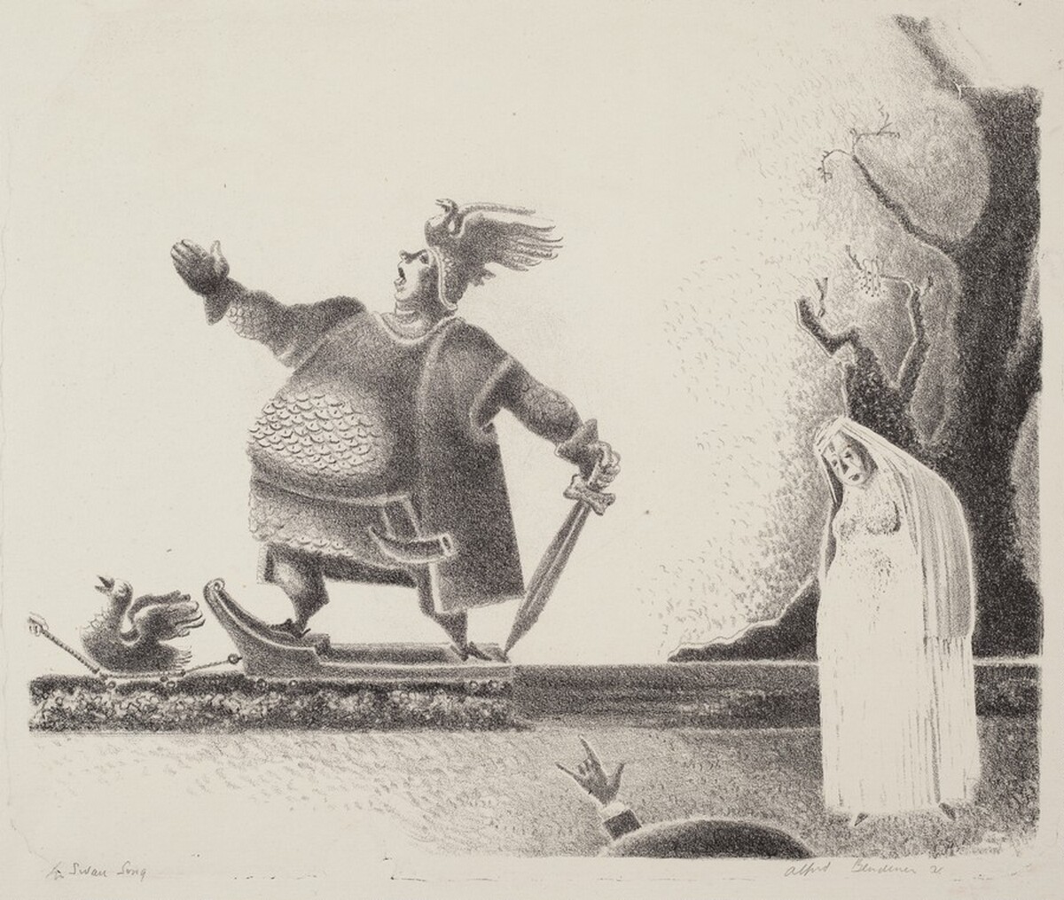 Swan Song by Alfred Bendiner