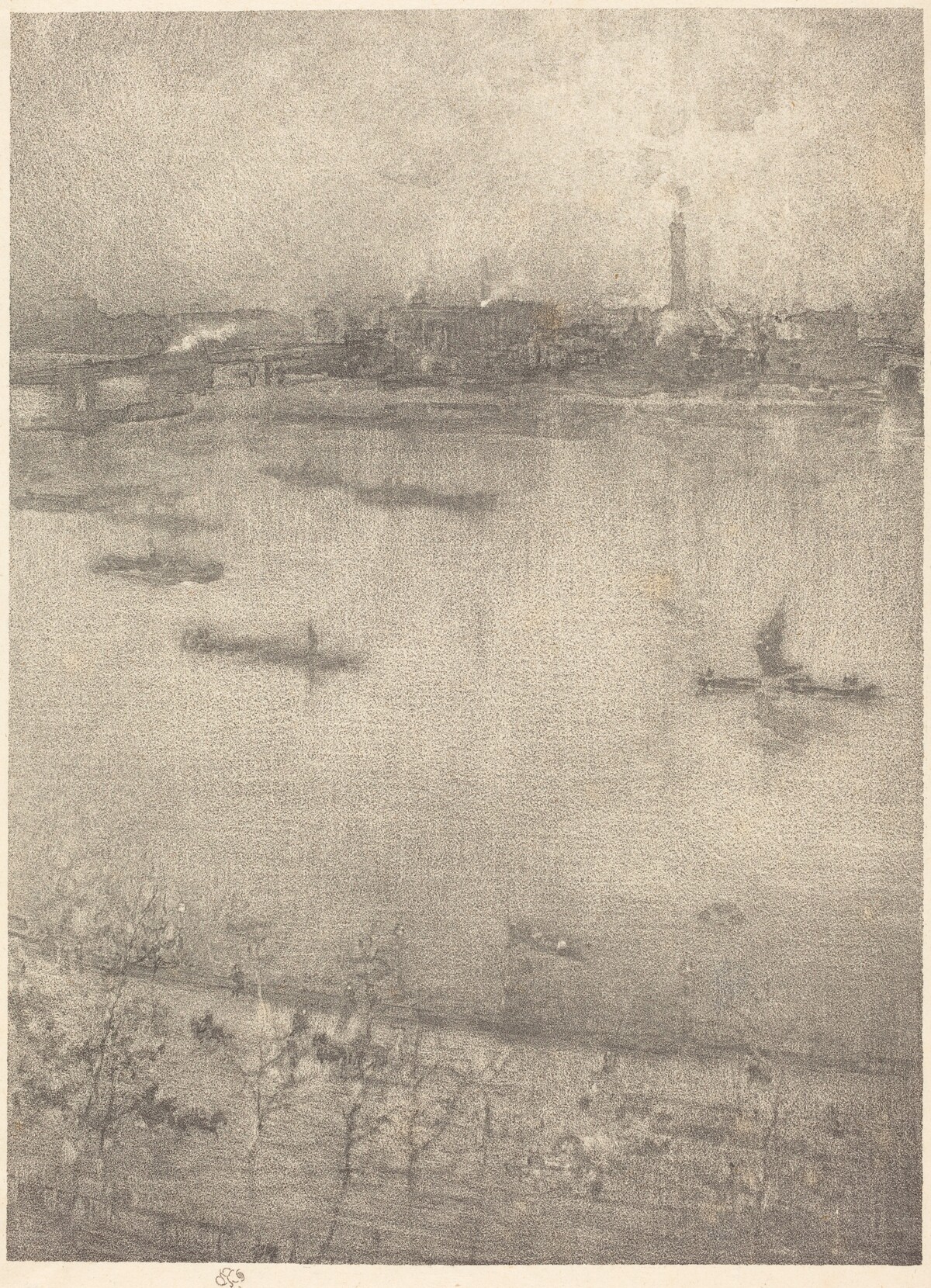 The Thames by James McNeill Whistler