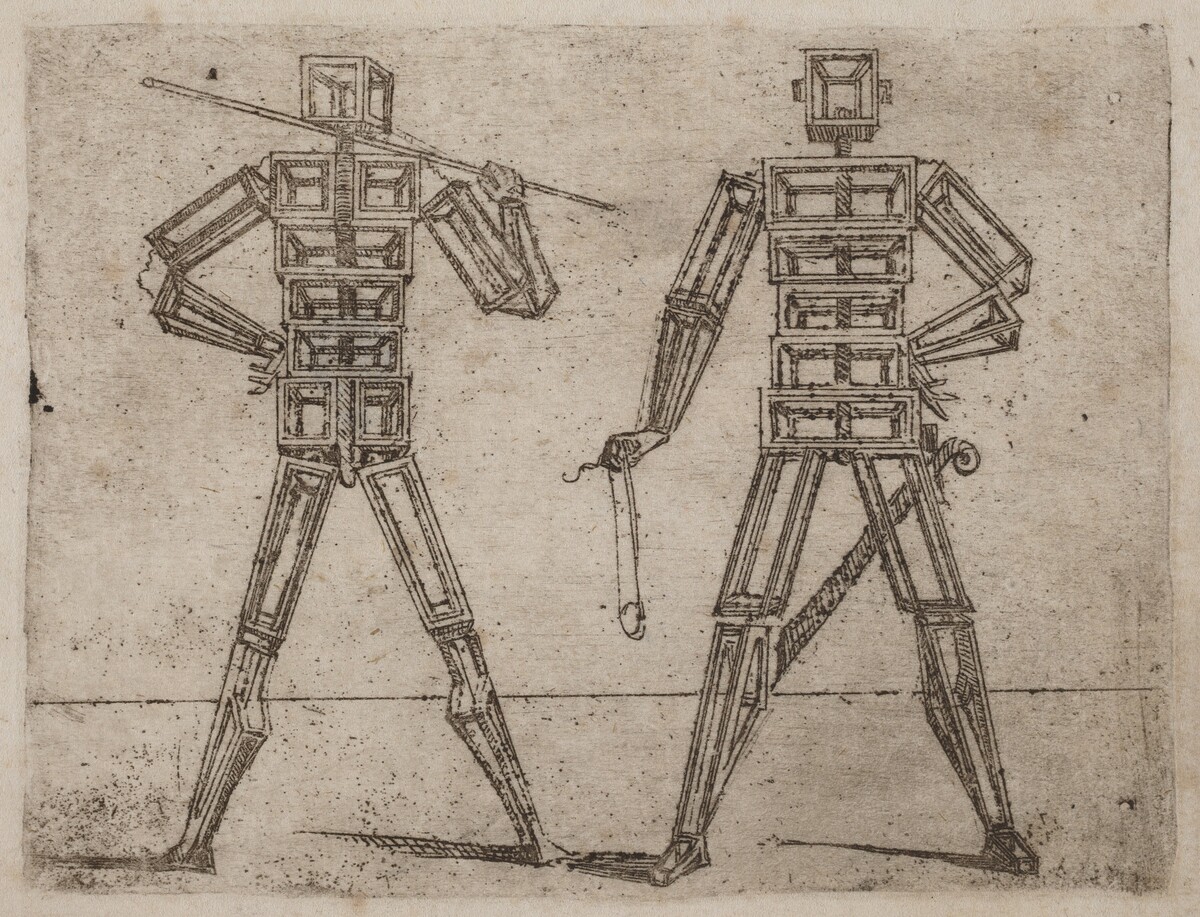 From "Bizzarie di varie Figure" by Giovanni Battista Bracelli