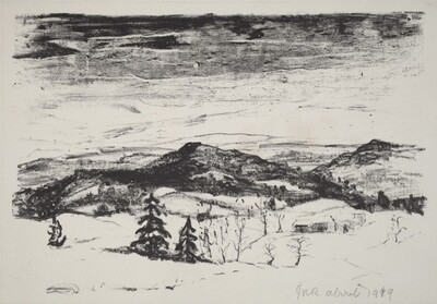 Winter Landscape, Shanty Brook