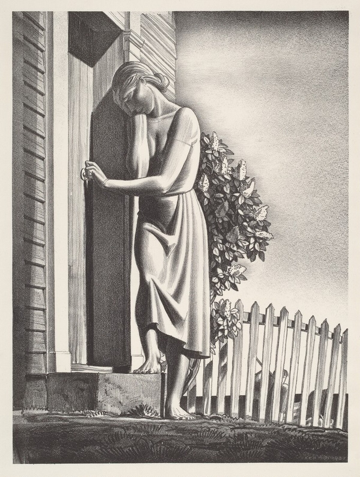 And Woman Must Weep by Rockwell Kent
