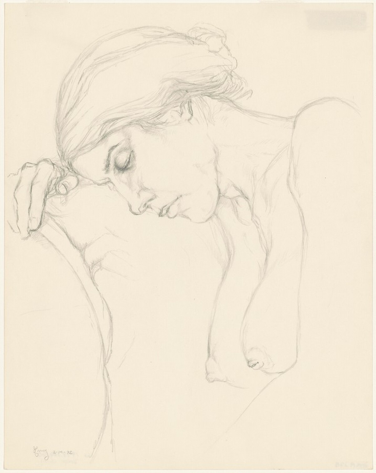 Female Nude by Joseph Crivy