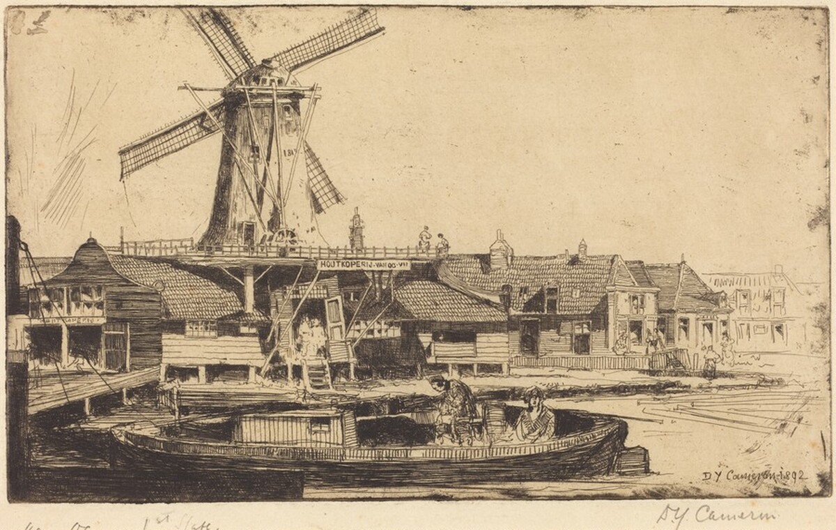 Van Og's Houtkoperij by David Young Cameron