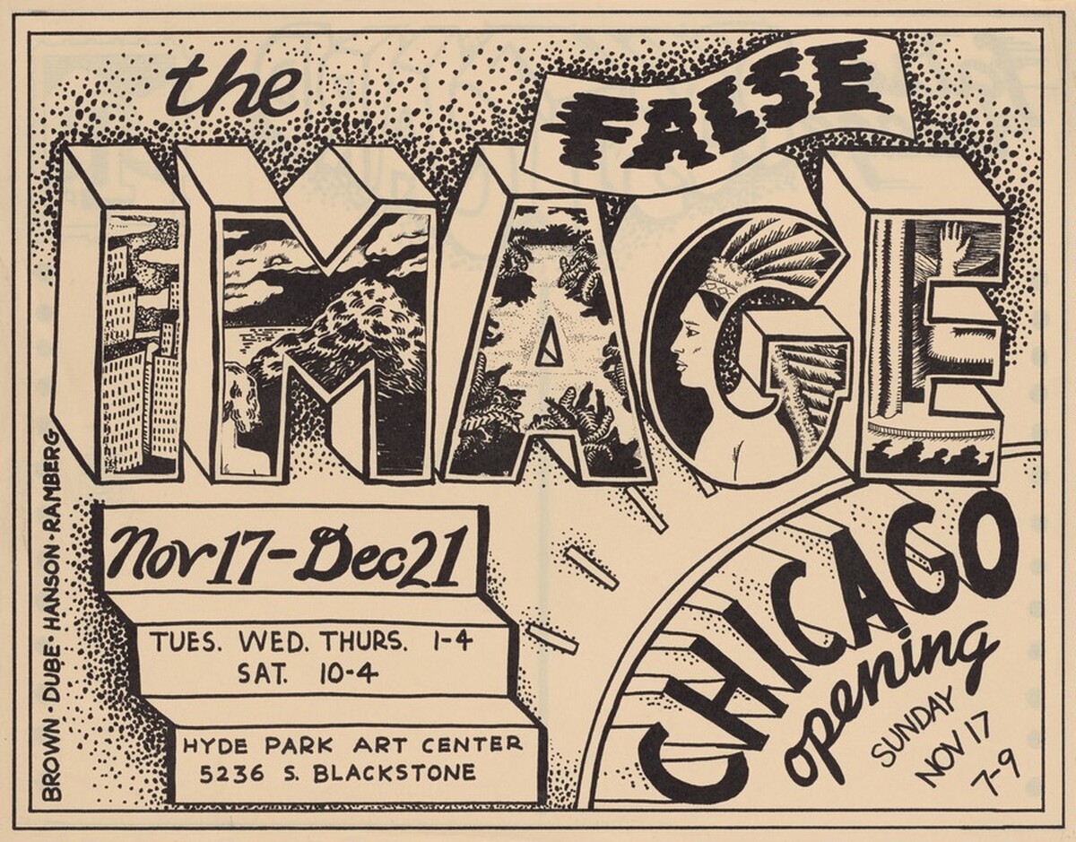 The False Image by Roger Brown, Eleanor Dube, Philip Hanson, Christina Ramberg