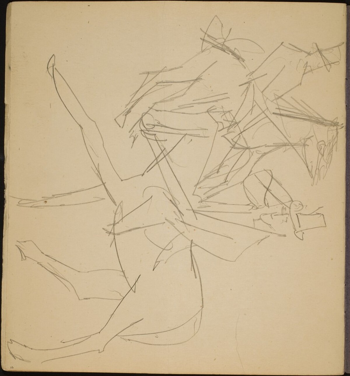 Zwei Kunstreiter (Two Circus Riders) [p. 10] by Max Beckmann